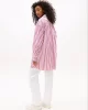 Tommy Jeans TJW OVS MINI SHIRT DRESS EXT Kadın Pembe Elbise DW0DW211220D5