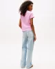 Tommy Jeans TJW REG GRADIENT FLAG SS Kadın Pembe T-shirt DW0DW20905U06
