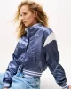 Tommy Jeans TJW SCRIPT VARSITY JACKET Kadın Gri Ceket DW0DW20960PO6