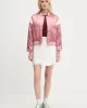 Tommy Jeans TJW SCRIPT VARSITY JACKET Kadın Pembe Ceket DW0DW20960TI0