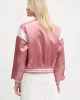 Tommy Jeans TJW SCRIPT VARSITY JACKET Kadın Pembe Ceket DW0DW20960TI0