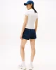 Tommy Jeans TJW SLIM BADGE RIB TEE Kadın Beyaz T-shirt DW0DW17881YBL