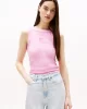 Tommy Jeans TJW SLIM GRADIENT FLAG TANK Kadın Pembe T-shirt DW0DW20920U06