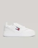 Tommy Jeans NEW TJW RETRO BASKET SNEAKER ESS Kadın Beyaz Sneaker EN0EN02505YBS