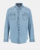 Guess Truckee L/S Shırt Erkek Mavi Gömlek M4GH02D3PF5-M3D1