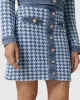 Guess TWEED SKIRT Kadın Mavi Etek W4RD93D59L1-PWAS