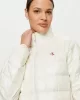 Calvin Klein Kadın Parlak Beyaz Şişme Mont