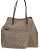 Guess VICTTORIA LRG 2 IN 1 Kadın Kahverengi El Çantası HWESG951429-LGW