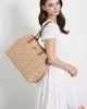 Guess VIKKY II LARGE TOTE Kadın Kahverengi Omuz Çantası HWWR9318290-COG