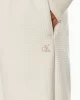 CK Jeans WAFFLE KNIT CUFFED JOG PANT Kadın Beyaz Eşofman Altı J20J223920-YBI