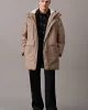 CK Jeans WARM COTTON NYLON LONG PARKA Erkek GRİ Mont J30J326082-PAV