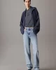 Calvin Klein Kadın Kabartmalı Logo Slim Fit Gri T-shirt