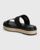 Calvin Klein WEDGE SLIDE HE Kadın Siyah Terlik HW0HW01966-BEH