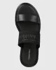 Calvin Klein WEDGE SLIDE HE Kadın Siyah Terlik HW0HW01966-BEH