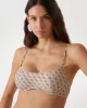 Guess WIRED BRALETTE Kadın Bej Bikini E5GJ37KCRL2-P1LT