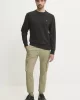 CK Jeans WOVEN LABEL CREW NECK Erkek  Sweatshirt J30J327115-BEH