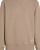 CK Jeans WOVEN LABEL CREW NECK Erkek  Sweatshirt J30J327115-PFW