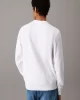 CK Jeans WOVEN LABEL CREW NECK Erkek  Sweatshirt J30J327115-YAF