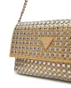 Guess ZALINA FLAP CLUTCH Kadın Sarı Omuz Çantası HWIG9350700-GOL