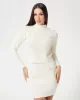 Guess ZYLEE LS MOCK NECK S Kadın Beyaz Kazak W4BR39Z2WX0-G012