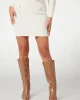 Guess ZYLEE SKIRT SWTR Kadın Beyaz Etek W4BD64Z2WX0-G012