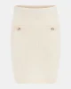 Guess ZYLEE SKIRT SWTR Kadın Beyaz Etek W4BD64Z2WX0-G012