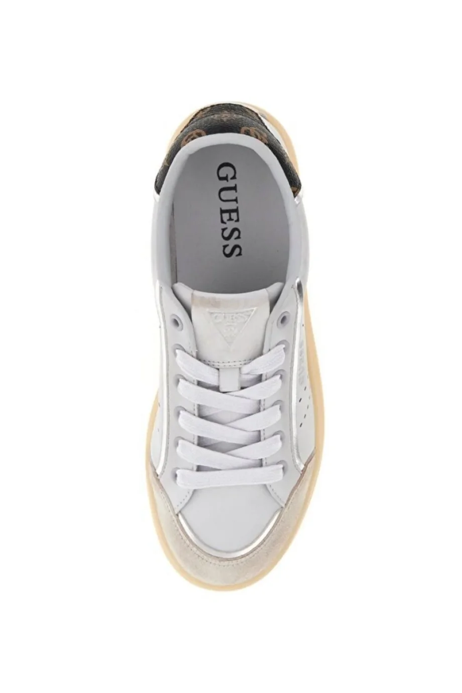 Guess Jhell Kadın Beyaz Sneaker FLPJHEFAL12-WHITE