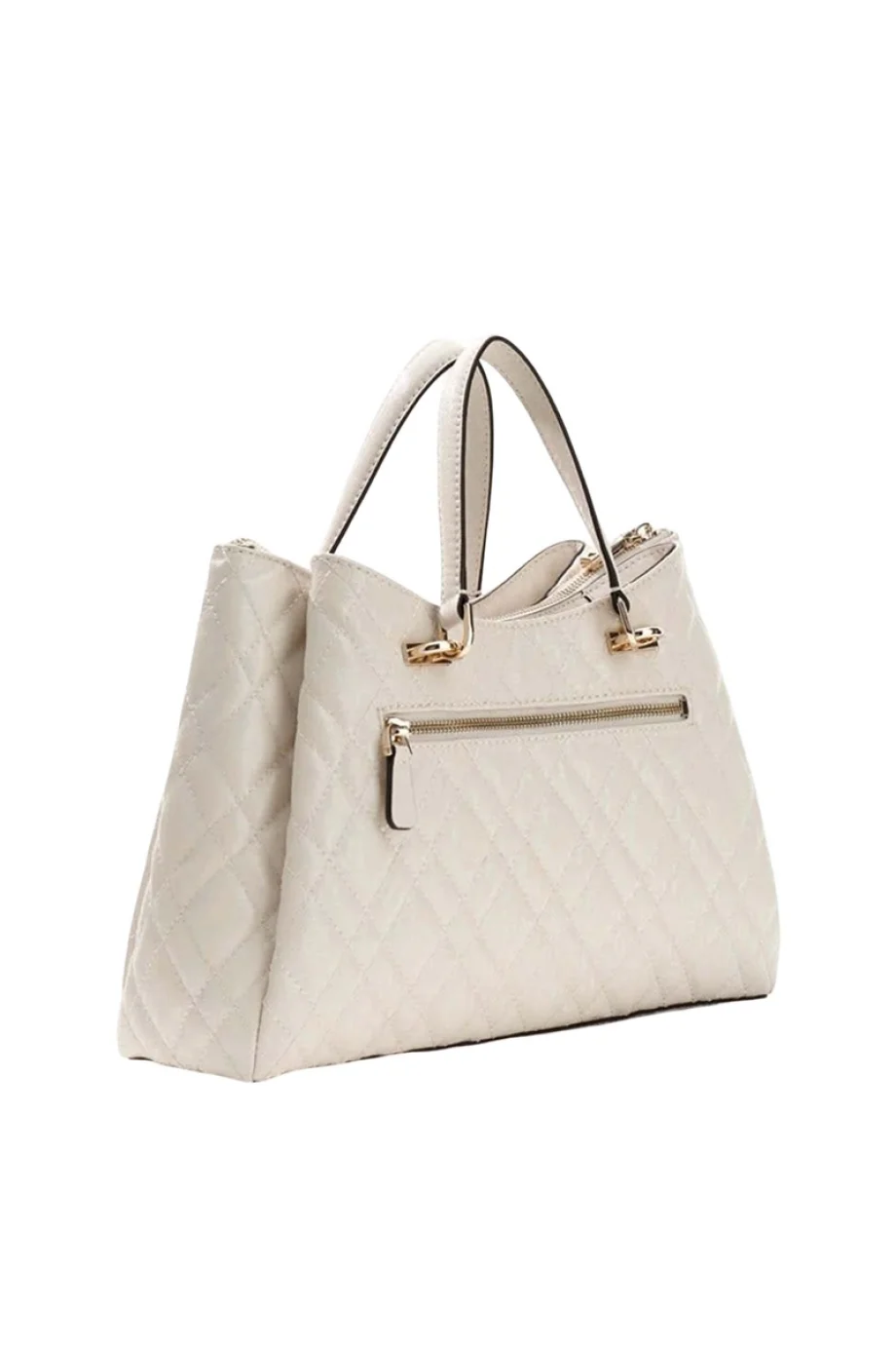 Guess Isemay Girlfriend Omuz El ve Omuz Kadın Beyaz El Çantası HWGG9628060-OFF