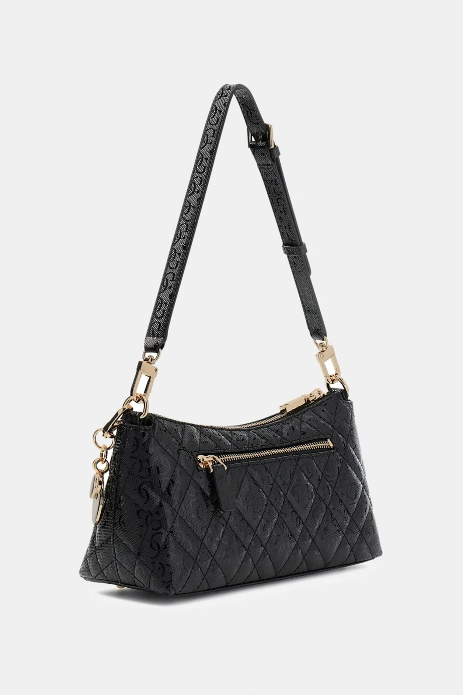 Guess Isemay Omuz Kadın Siyah Omuz Çantası HWGG9628180-BLA