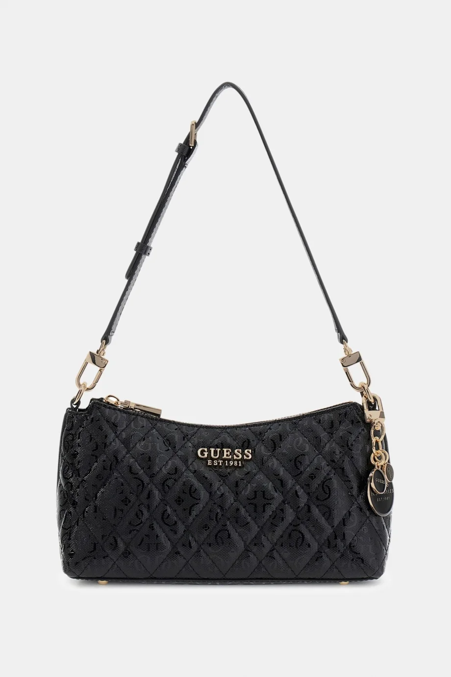 Guess Isemay Omuz Kadın Siyah Omuz Çantası HWGG9628180-BLA