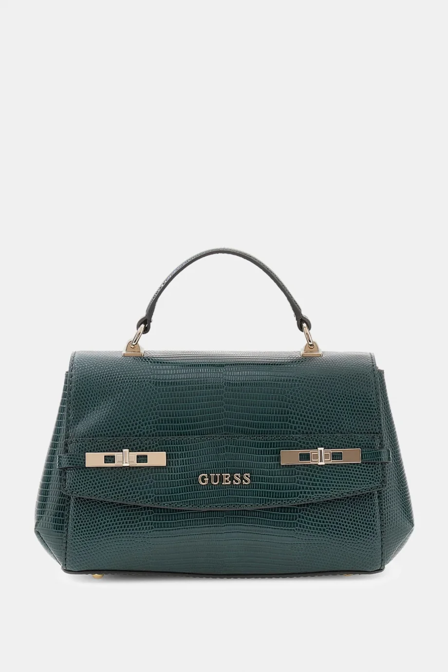 Guess Melinda Üstten Saplı Kapaklı Kadın Yeşil Omuz Çantası HWKL9933200-FOR