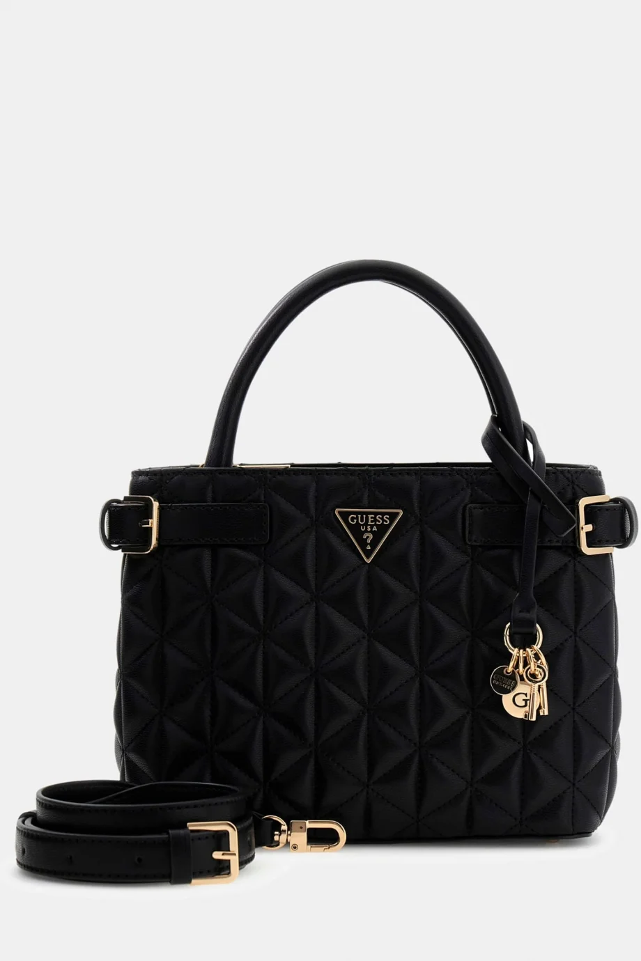 Guess Paisleigh Küçük El ve Omuz Kadın Siyah El Çantası HWQG9883050-BLA