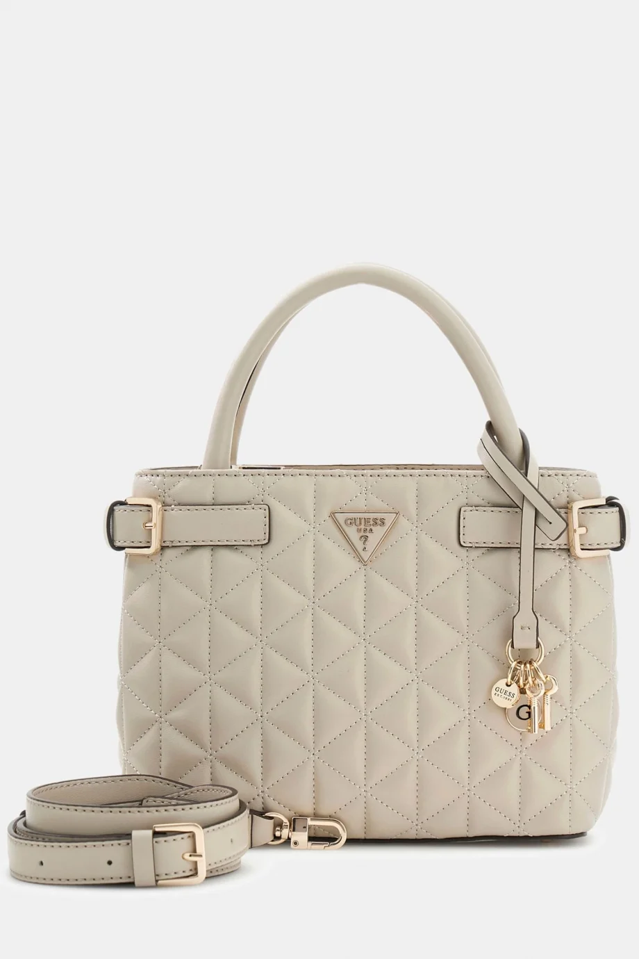 Guess Paisleigh Küçük El ve Omuz Kadın Bej El Çantası HWQG9883050-LTA