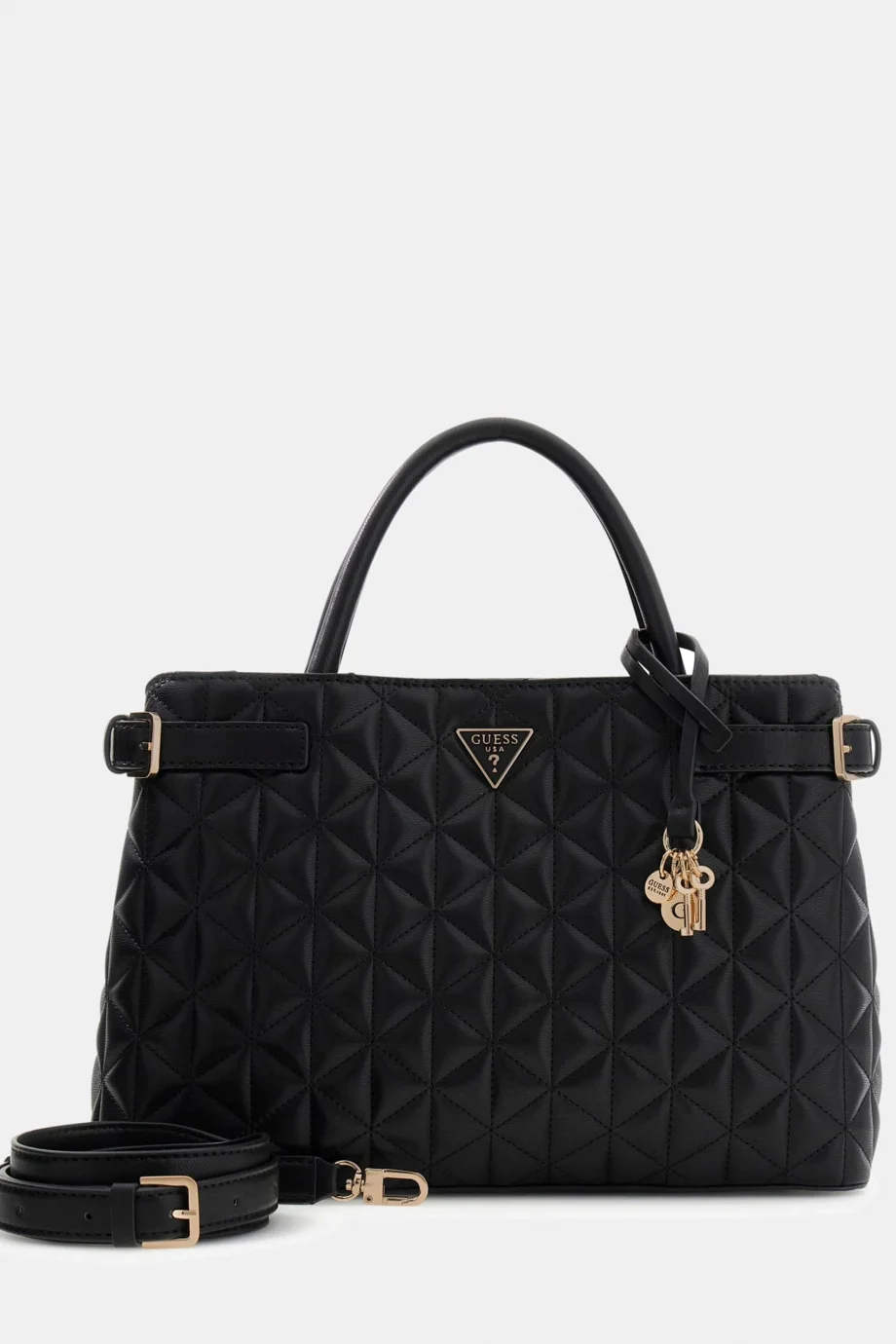 Guess Paisleigh Girlfriend El ve Omuz Kadın Siyah El Çantası HWQG9883060-BLA