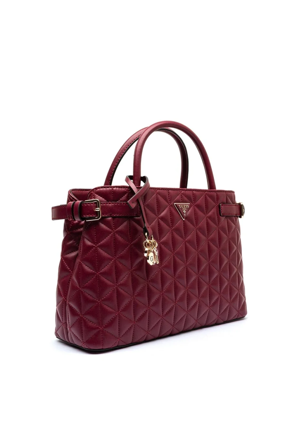 Guess Paisleigh Girlfriend El ve Omuz Kadın Bordo El Çantası HWQG9883060-BUR