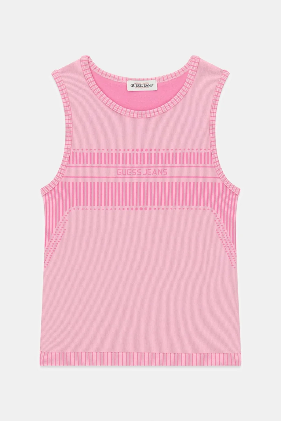 Guess GJ Teknik Dikişsiz  Kadın Pembe  Crop   W6RP35KD152-G65F