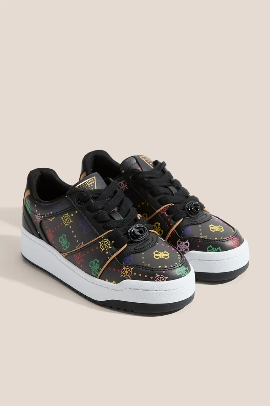 Guess Madley Kadın Siyah Sneaker FLPMAYFAL12-BLKMU