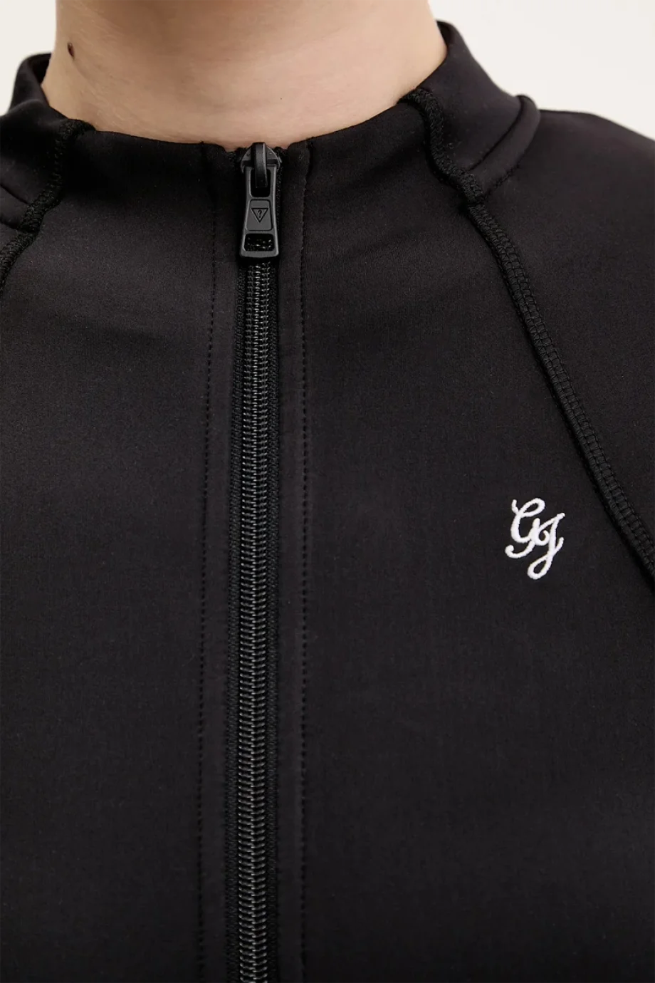 Guess GJ Aktif Tam Fermuarlı Kadın Siyah Ceket W6RP34K1092-JBLK
