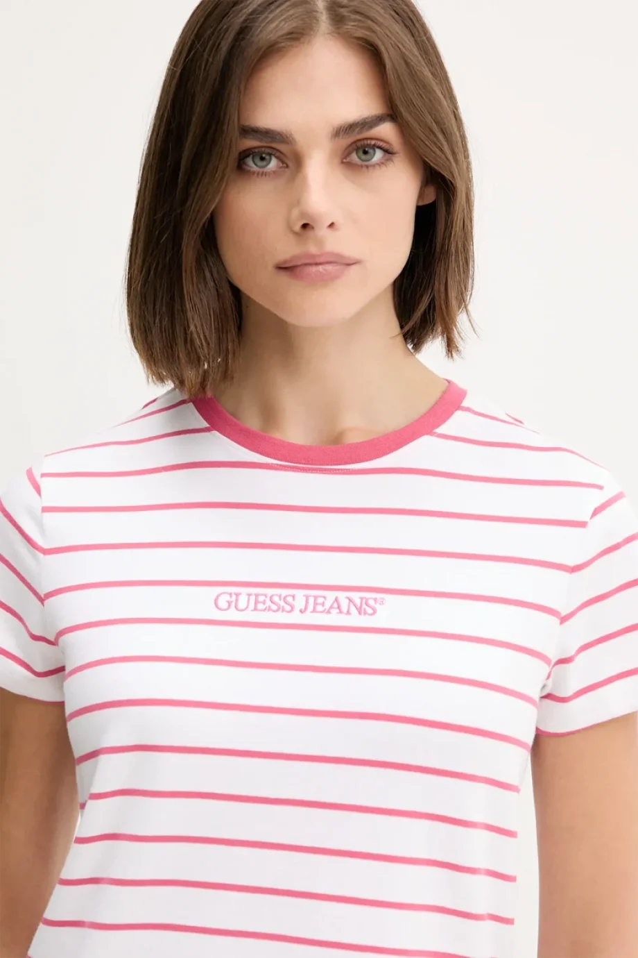 Guess Gj Ss Cn Reg Kadın Çok Renkli Regular Fit T-Shirt W4BI53KCIE1-S51V