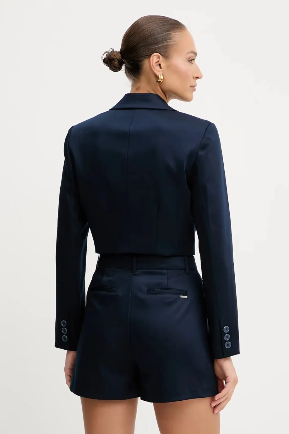 Guess Apolline Kadın Lacivert Blazer W5YN11WHG92-G7V2