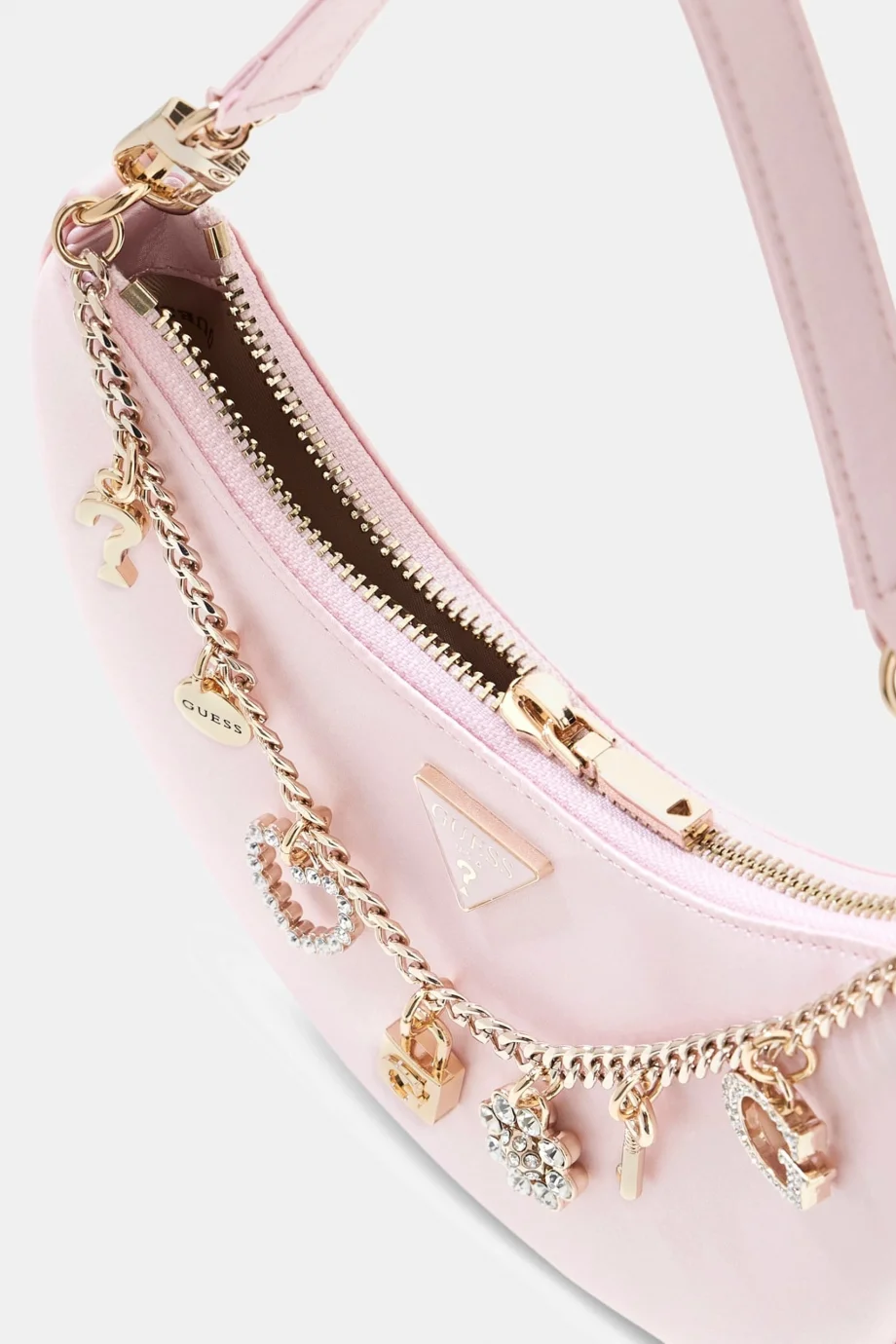 Guess Tasmin Mini Omuz Kadın Pembe Omuz Çantası HWES9931720-LTR