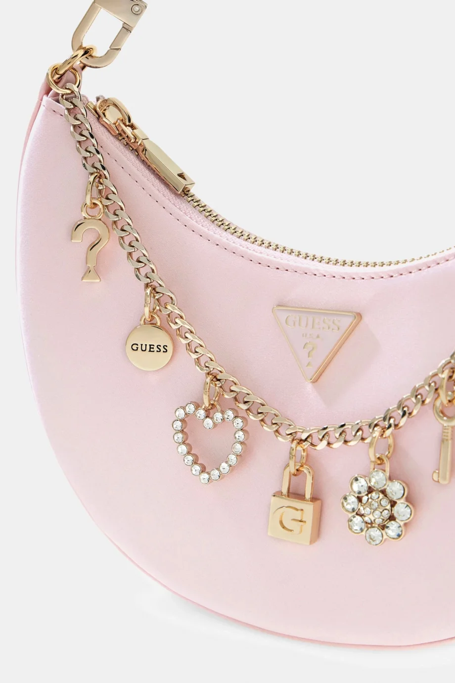Guess Tasmin Mini Omuz Kadın Pembe Omuz Çantası HWES9931720-LTR