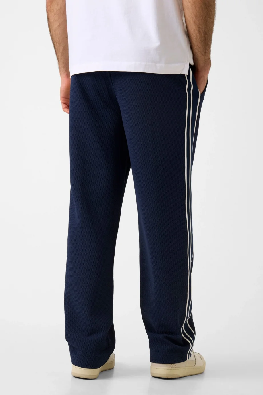 Guess Spiros Düz Paça Erkek Mavi Eşofman Altı Z6GB14K3211-G7R1