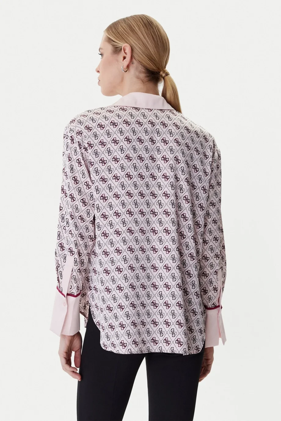 Guess Uzun Kollu Alexandra Kadın Çok Renkli Gömlek W4YH47WF1T2-P6GN