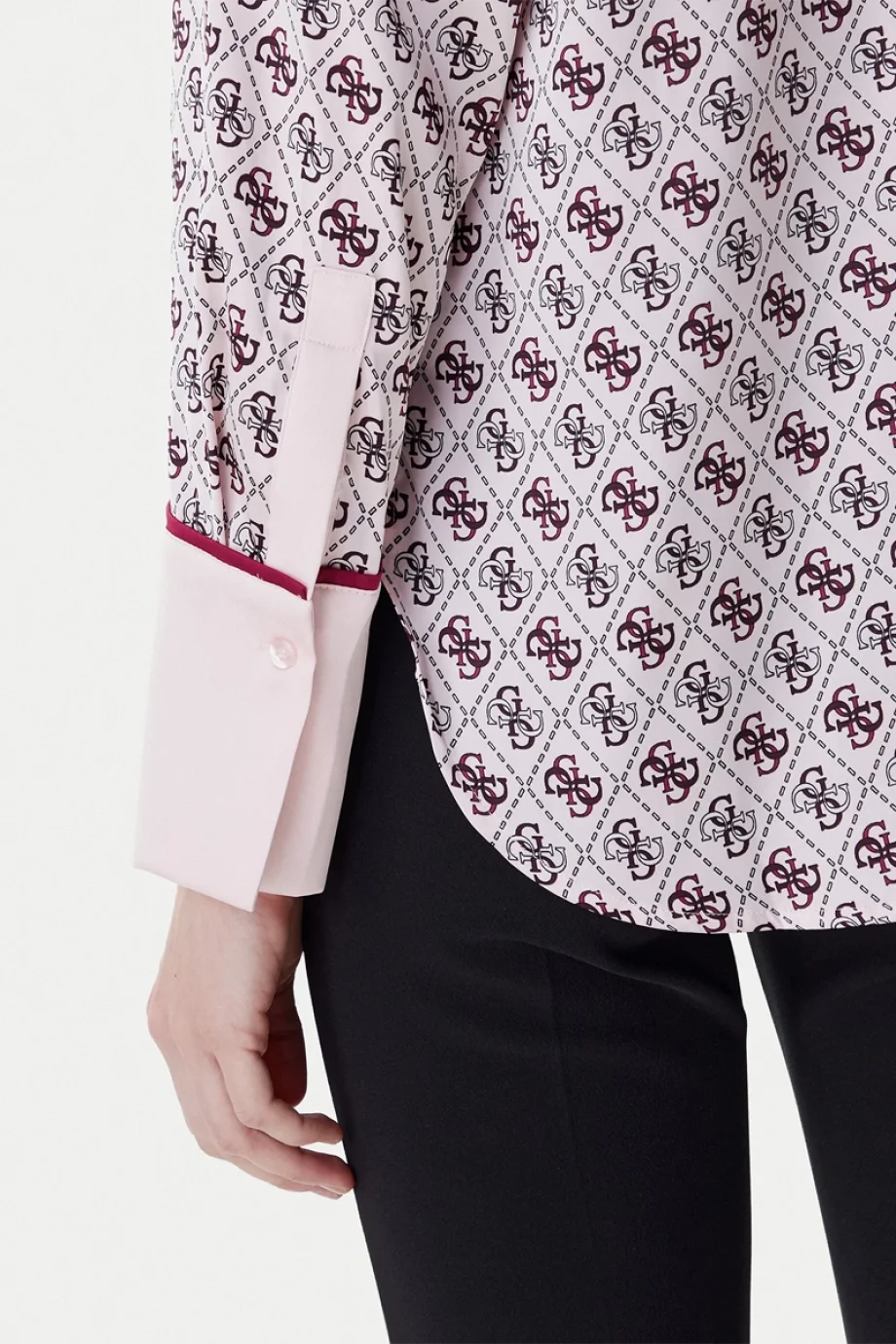 Guess Uzun Kollu Alexandra Kadın Çok Renkli Gömlek W4YH47WF1T2-P6GN