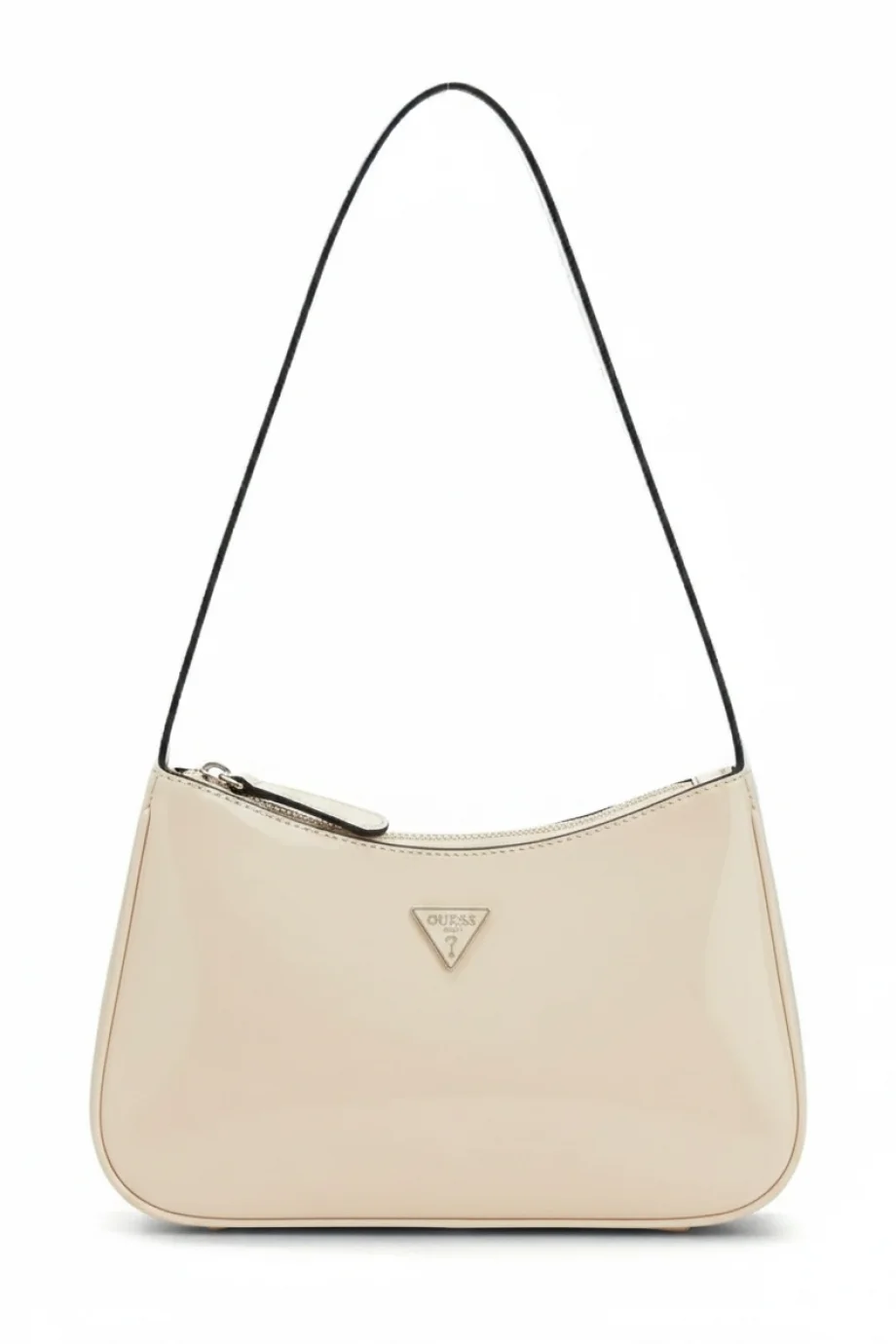 Guess Arnela II Üstten Fermuarlı Omuz Kadın Ekru El Çantası HWNY9723170-BON