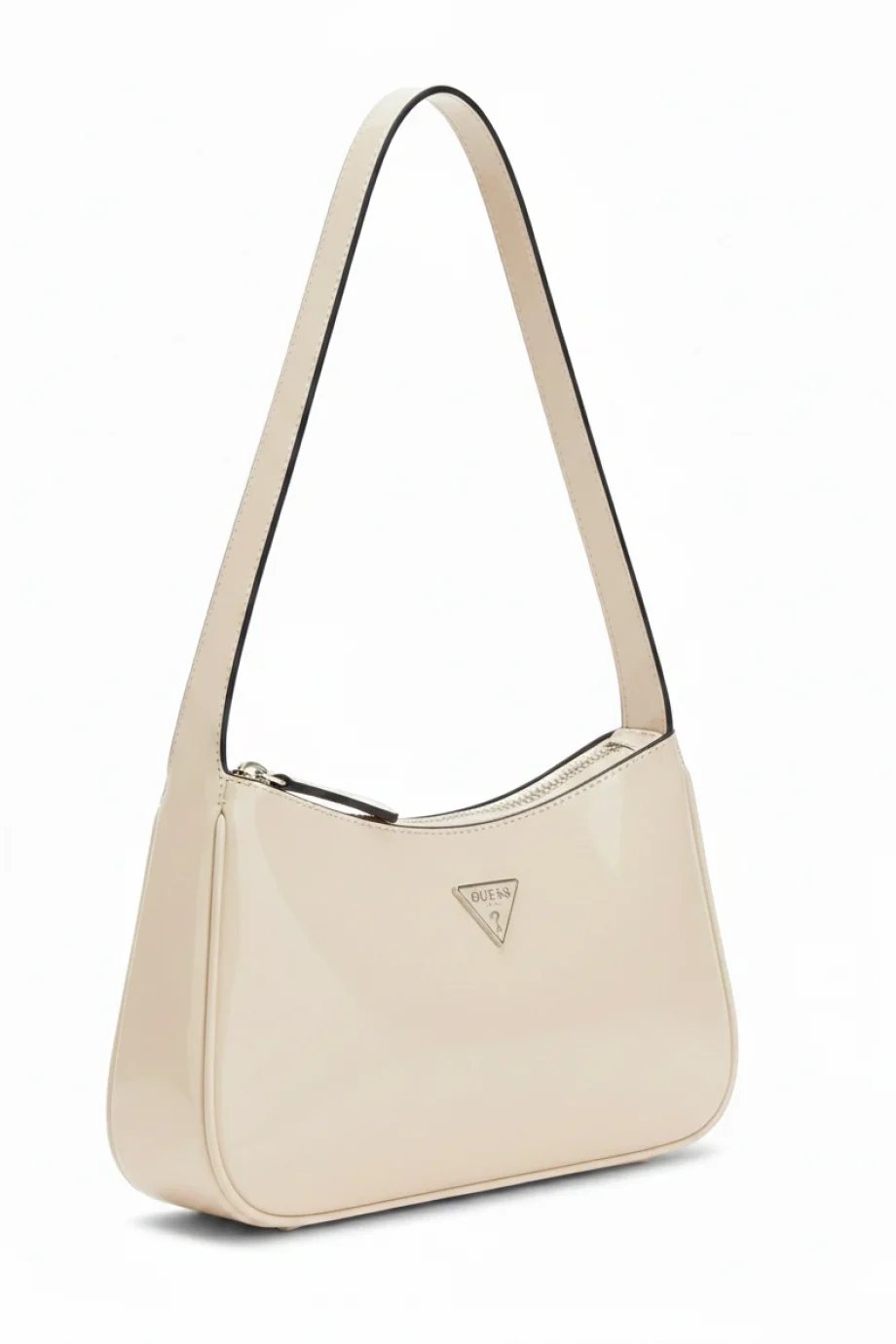 Guess Arnela II Üstten Fermuarlı Omuz Kadın Ekru El Çantası HWNY9723170-BON