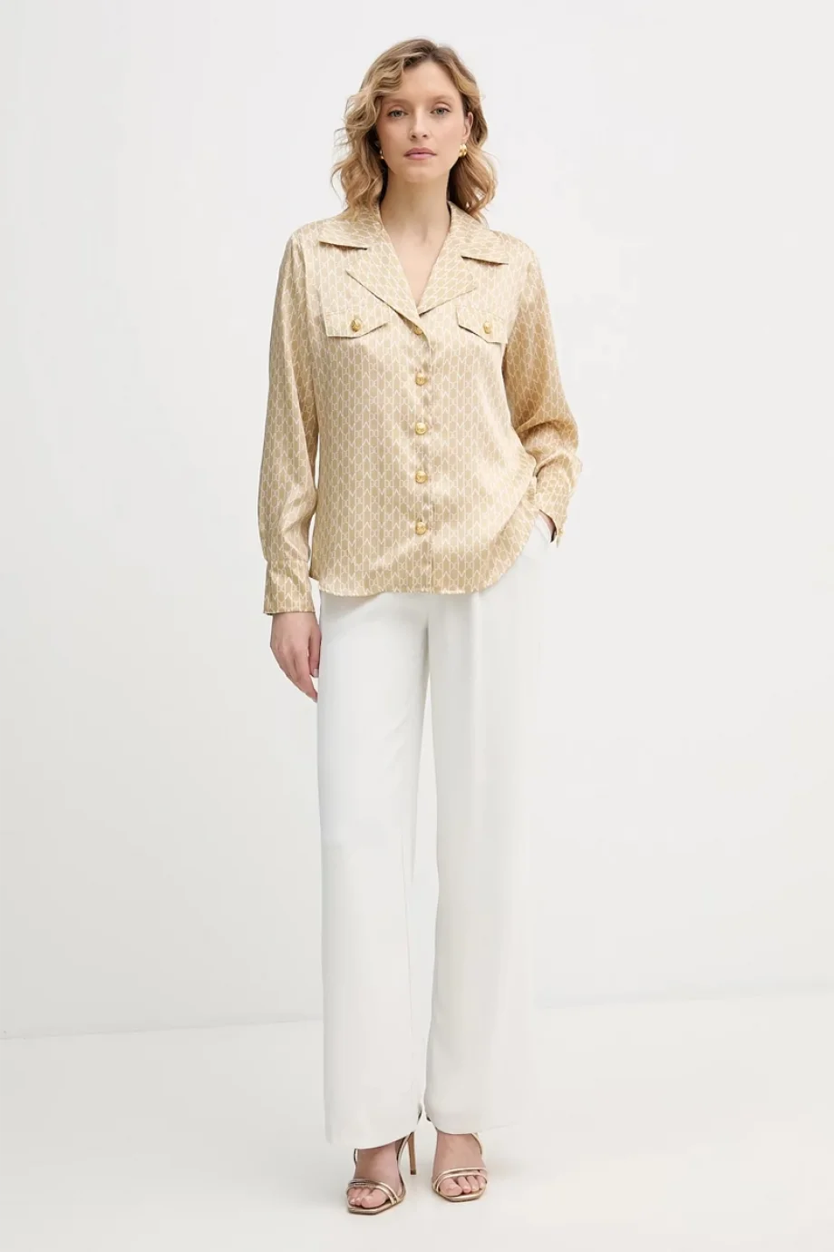 Guess Elida Kadın Çok Renkli Gömlek 6RGH127435A-PM7B