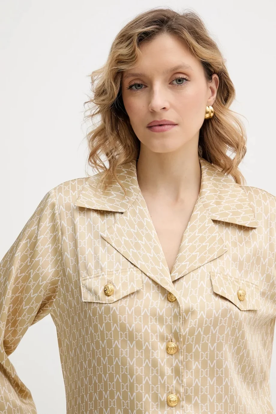 Guess Elida Kadın Çok Renkli Gömlek 6RGH127435A-PM7B