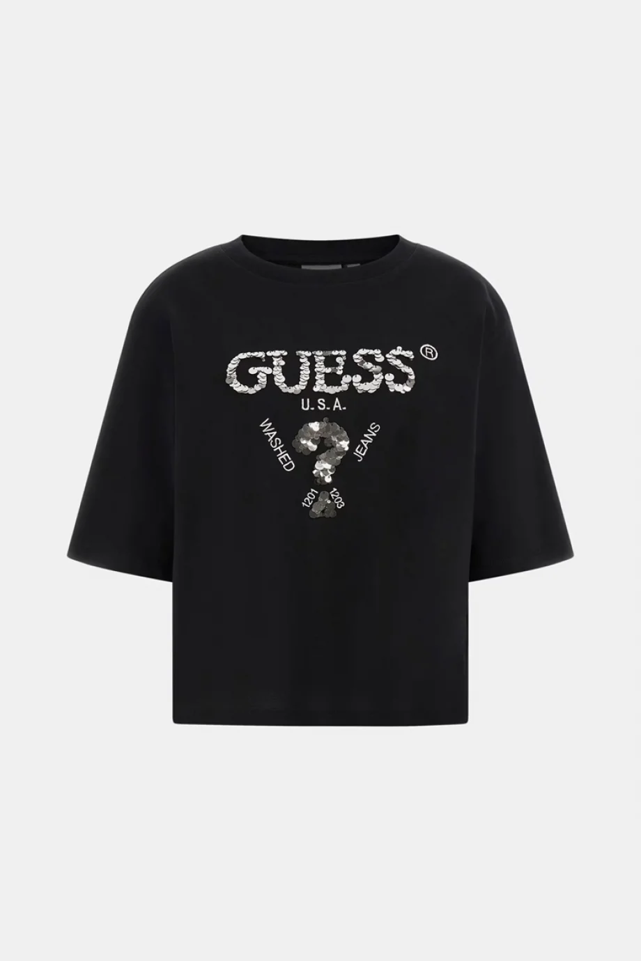 Guess Aurélie Kadın Krem Aktif Boxy Fit T-Shirt V4YI06I3Z14-FJ8N